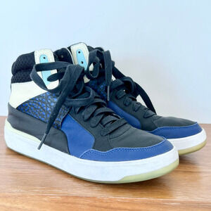 Puma X Alexander Mcqueen Leather Mid Top Sneaker … - image 1